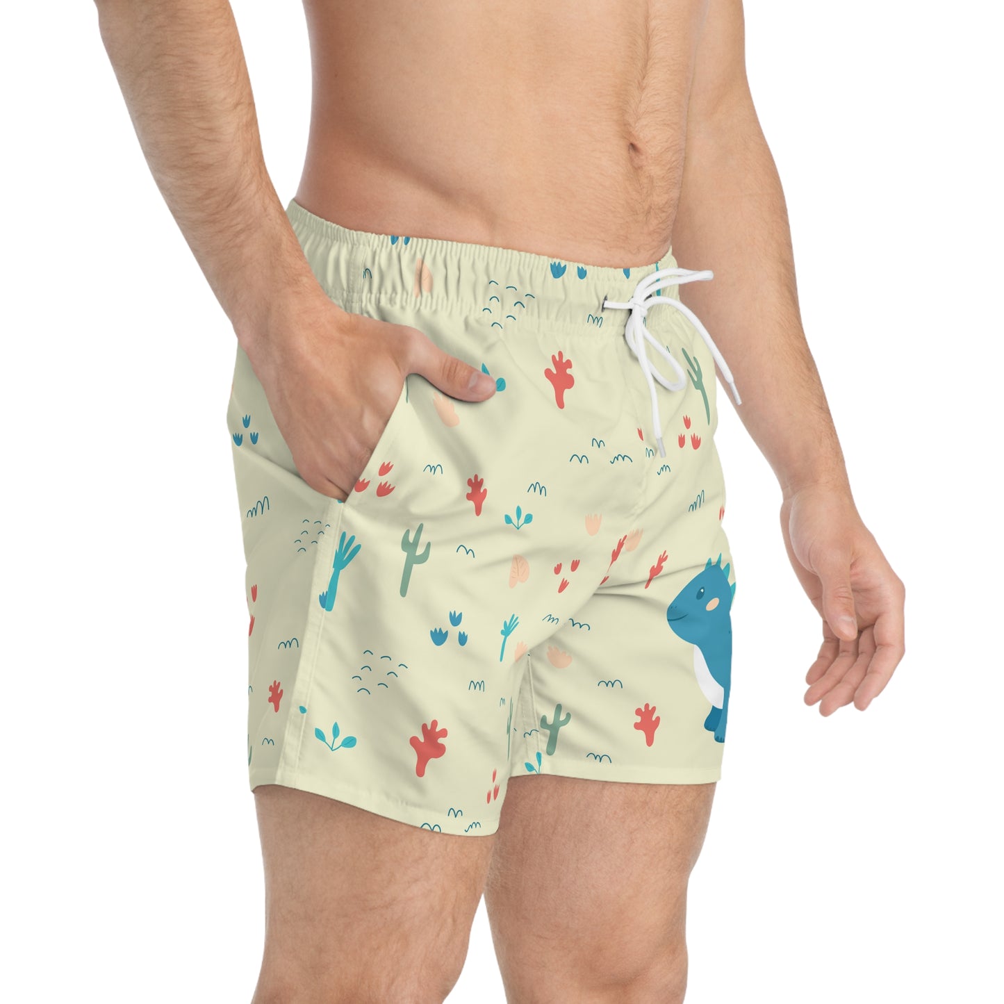 Swim Trunks Dino - Dad (AOP)