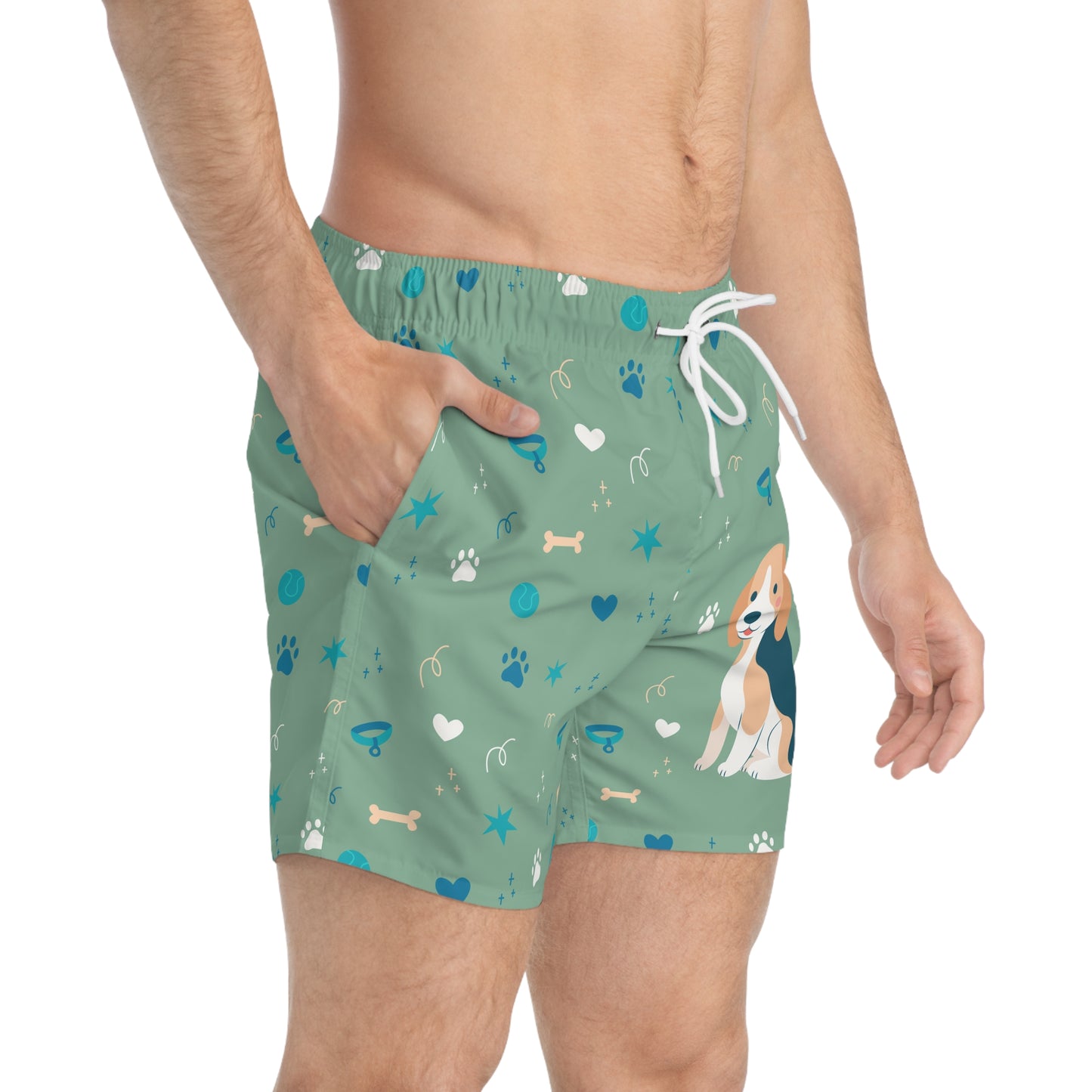 Swim Trunks Dog - Dad (AOP)