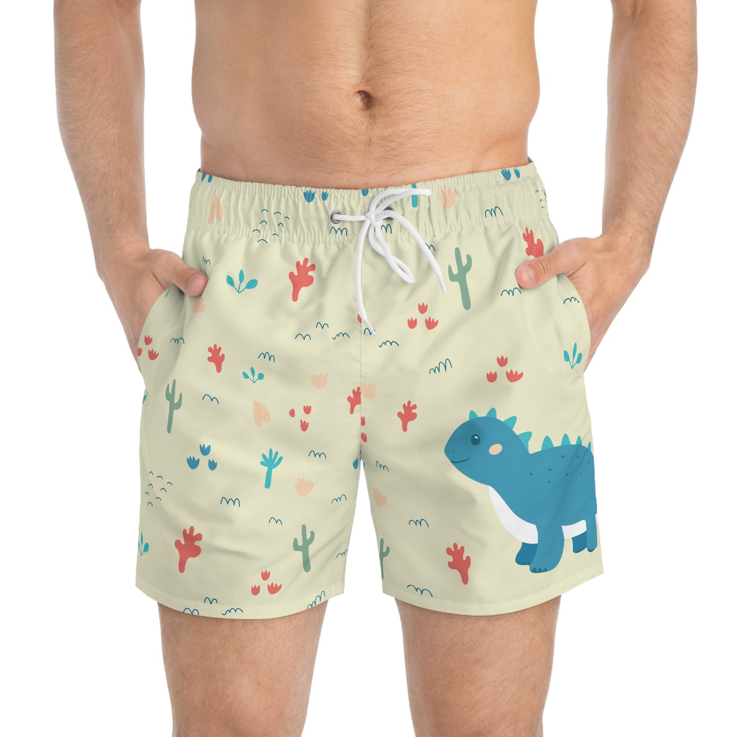 Swim Trunks Dino - Dad (AOP)