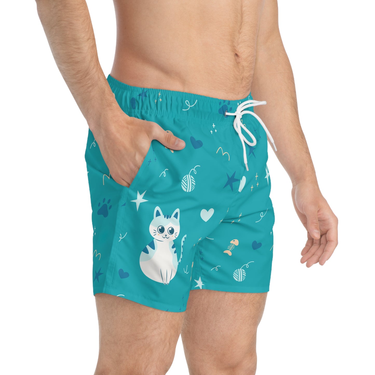 Swim Trunks Cat - Son (AOP)