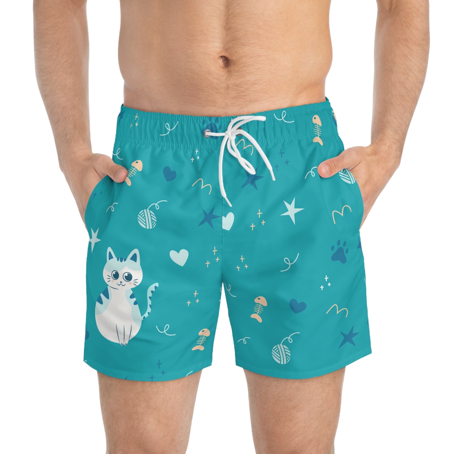 Swim Trunks Cat - Son (AOP)