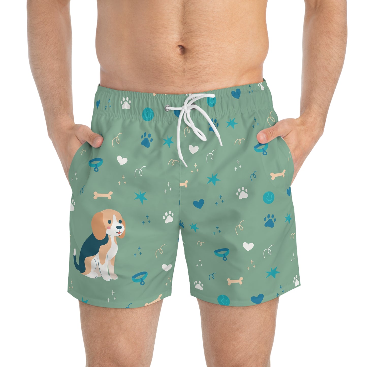 Swim Trunks Dog - Son (AOP)