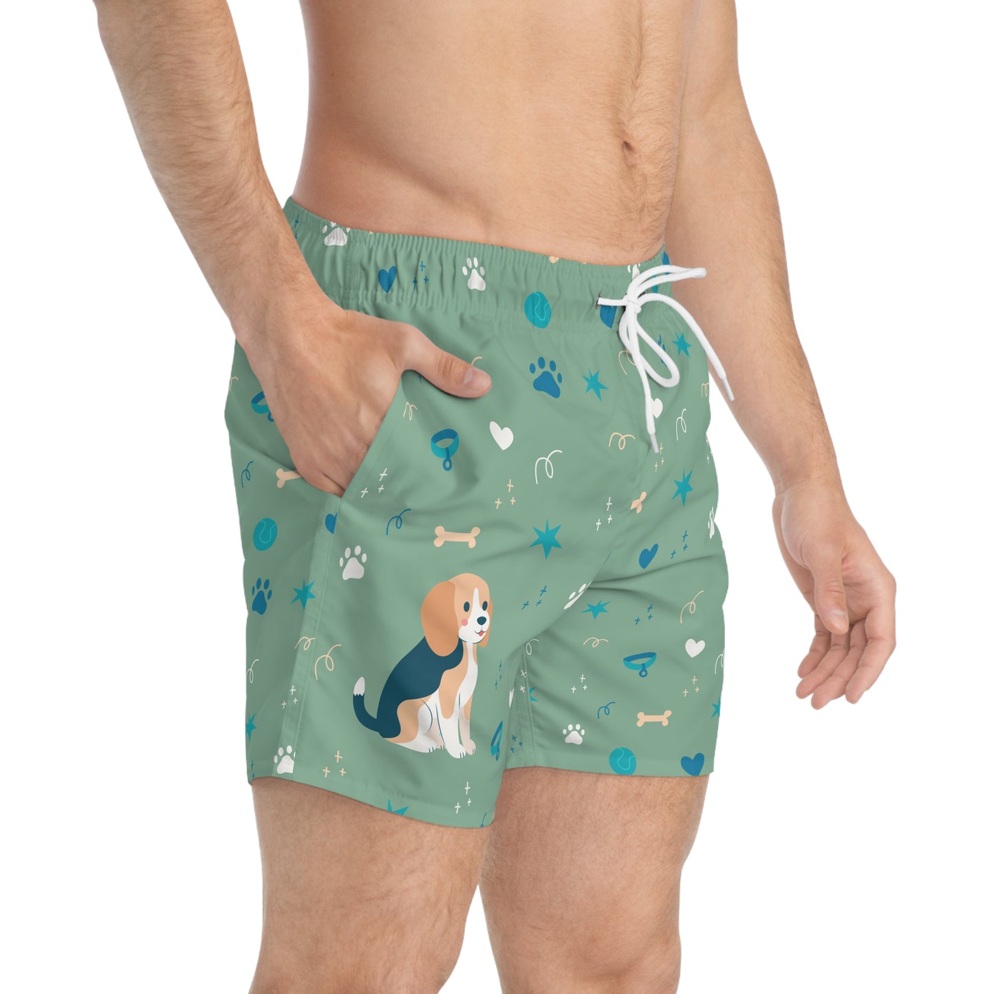 Swim Trunks Dog - Son (AOP)