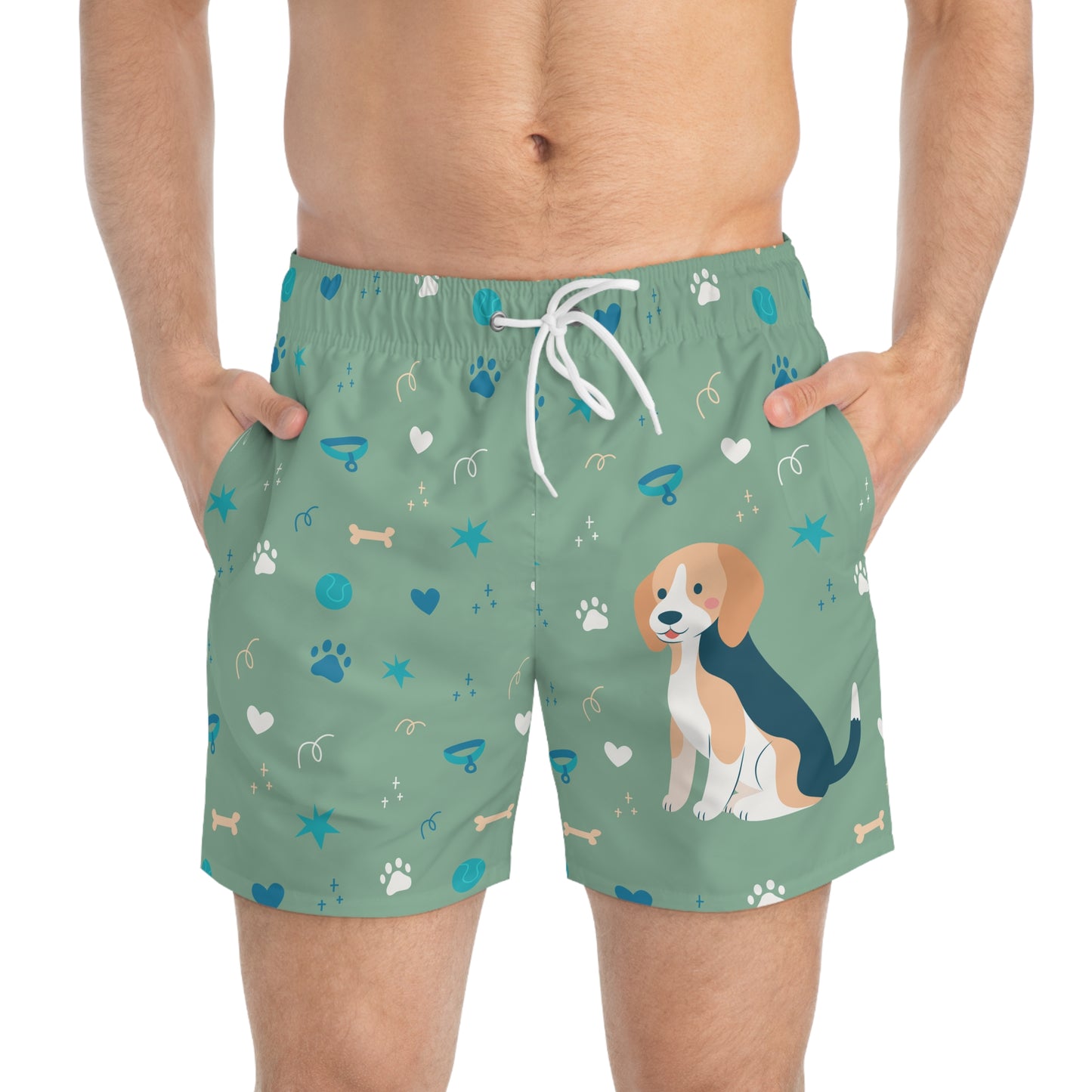 Swim Trunks Dog - Dad (AOP)